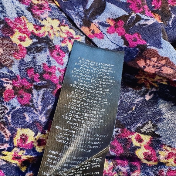 NWT Atelier Reve ‘Irlea’ Maxi Dress in “Medieval Navy Blue” Size 42 = U.S. XL - Picture 12 of 16